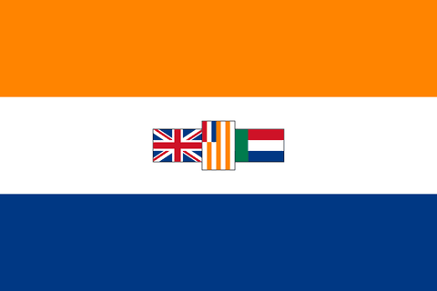 Bandeira: África do Sul do Apartheid