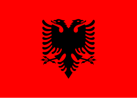 Bandeira: Albânia