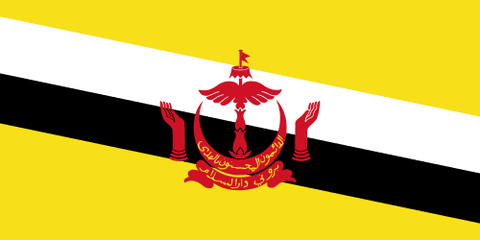 Bandeira: Brunei