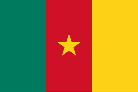 Bandeira: Camarões