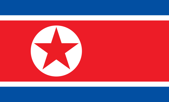 Bandeira: Coreia do Norte