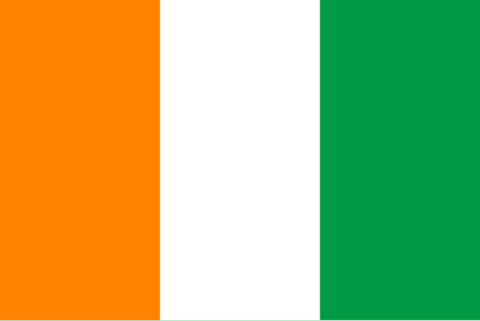 Bandeira: Costa do Marfim