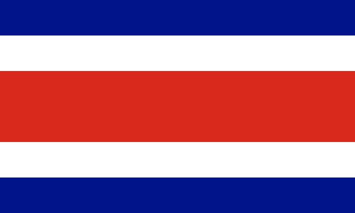 Bandeira: Costa Rica