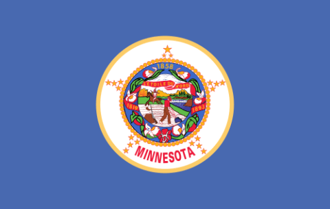 Bandeira: Minnesota (Estados Unidos)