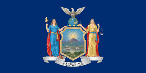 Bandeira: Estados Unidos (Nova York)