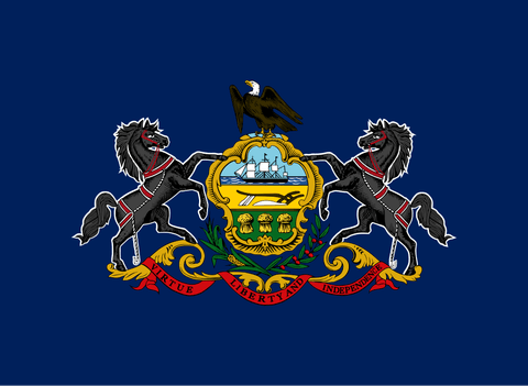 Bandeira: Pensilvânia (Estados Unidos)