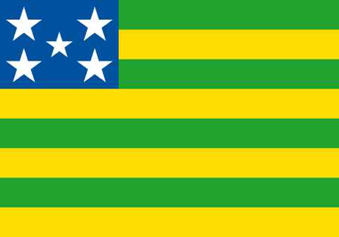 Bandeira: Goiás (Brasil)