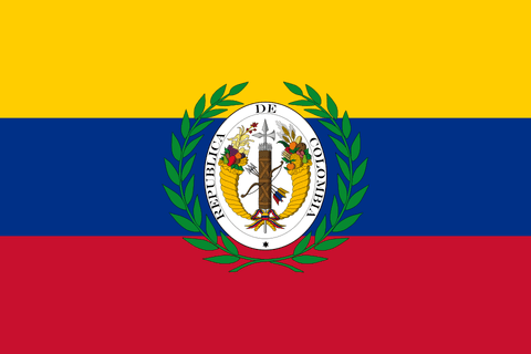 Bandeira: Grã-Colômbia