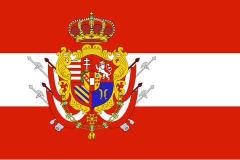 Bandeira: Grão-Ducado da Toscana