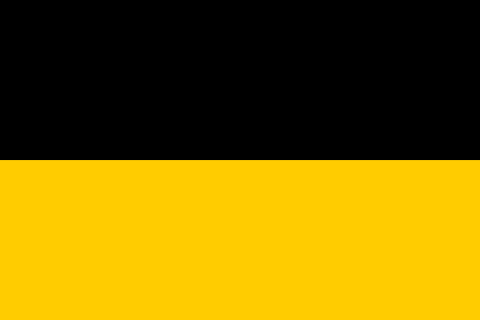 Bandeira: Império Austríaco (Habsburgos)