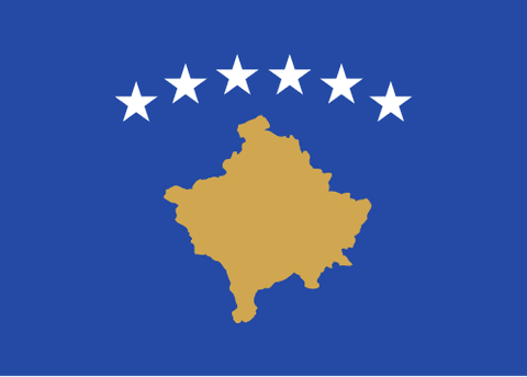 Bandeira: Kosovo