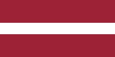 Bandeira: Letônia