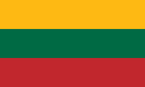 Bandeira: Lituânia