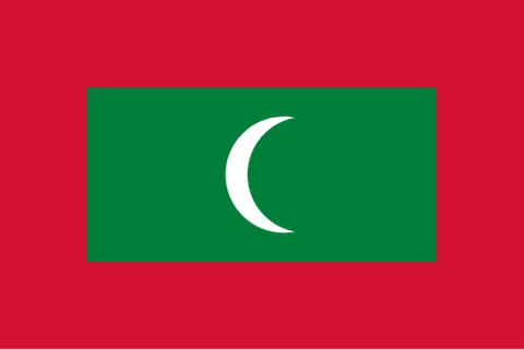 Bandeira: Maldivas