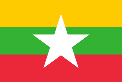 Bandeira: Mianmar