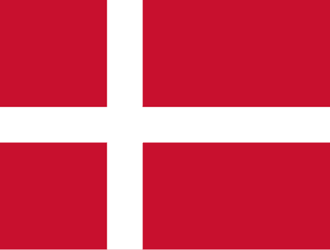 Bandeira: Reino da Dinamarca e Noruega