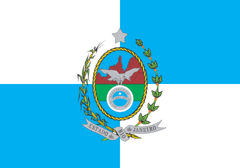 Flag: Rio de Janeiro (Brazil)