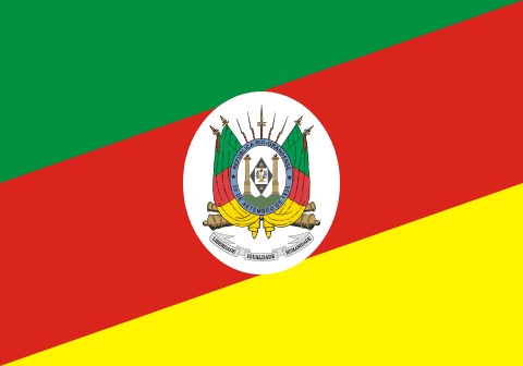 Bandeira: Rio Grande do Sul (Brasil)