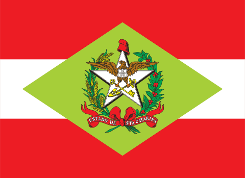 Bandeira: Santa Catarina (Brasil)