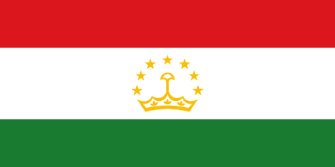 Bandeira: Tadjiquistão