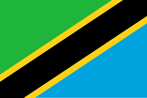 Bandeira: Tanzânia