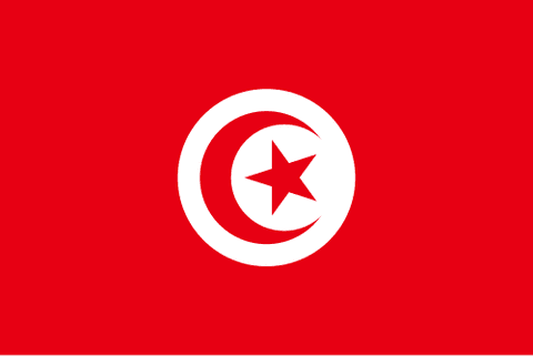 Bandeira: Tunísia
