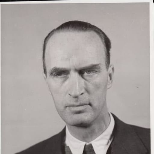 Retrato de Alfried Krupp