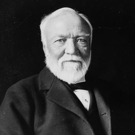Retrato de Andrew Carnegie