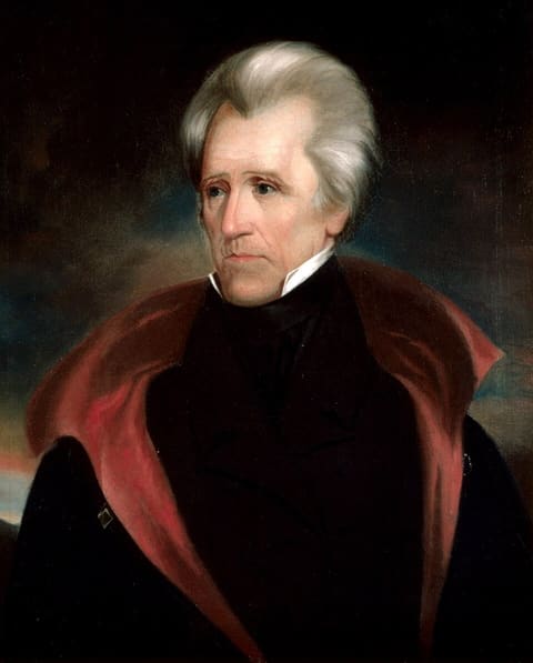 Retrato de Andrew Jackson