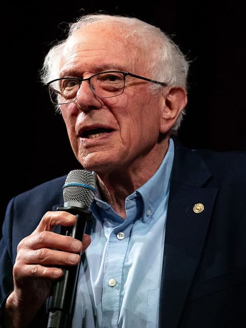 Retrato: Bernie Sanders