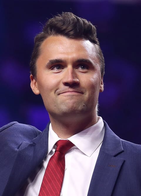 Retrato: Charlie Kirk
