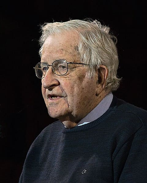 Portrait: Noam Chomsky