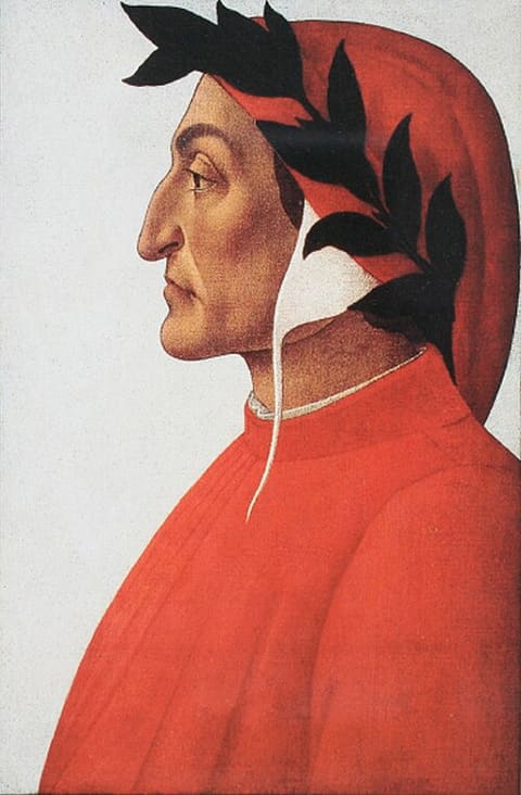 Retrato de Dante Alighieri
