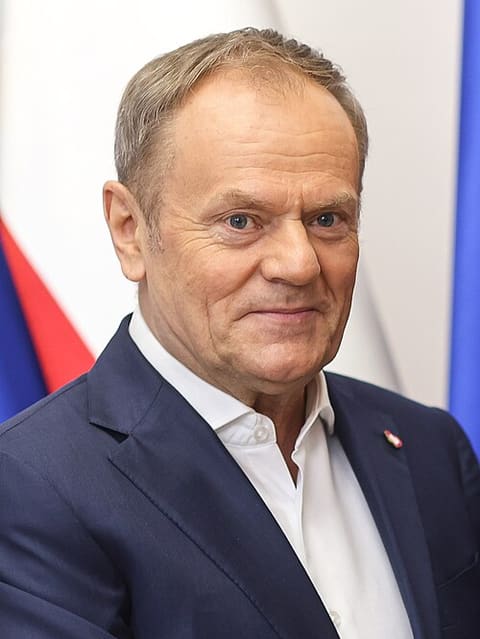 Retrato de Donald Tusk