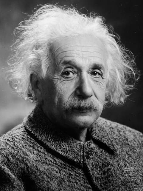 Retrato: Albert Einstein