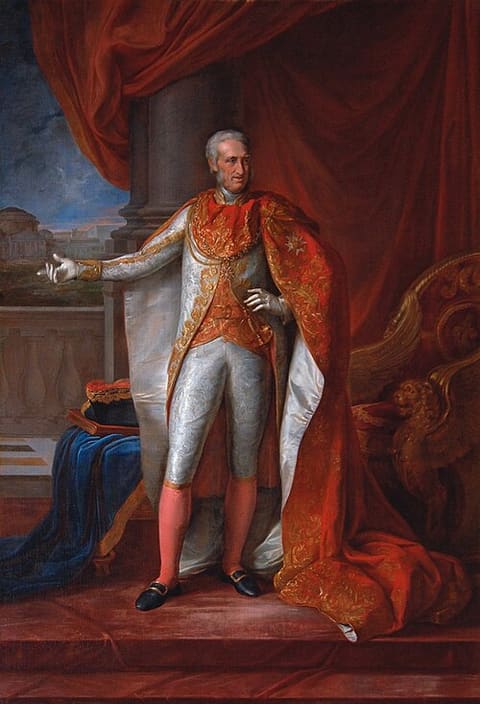 Retrato de Ferdinando I das Duas Sicílias