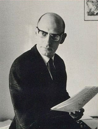 Retrato: Michel Foucault
