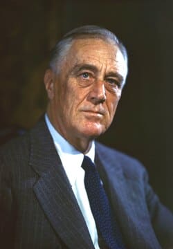 Retrato: Franklin D. Roosevelt
