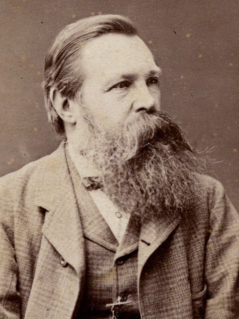 Retrato: Friedrich Engels