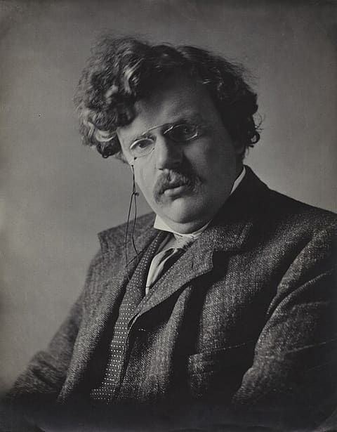 Retrato: G. K. Chesterton