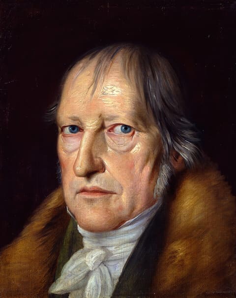 Retrato: Georg Wilhelm Friedrich Hegel