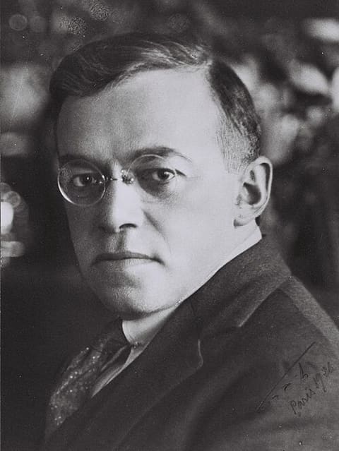 Portrait: Ze'ev Jabotinsky