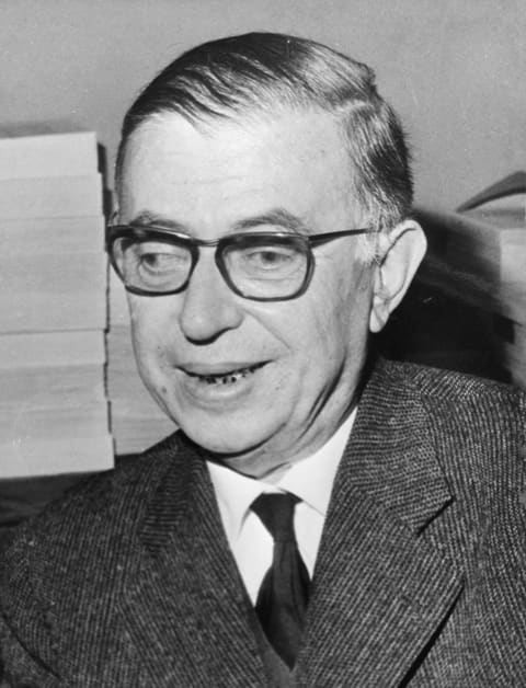 Retrato: Jean-Paul Sartre