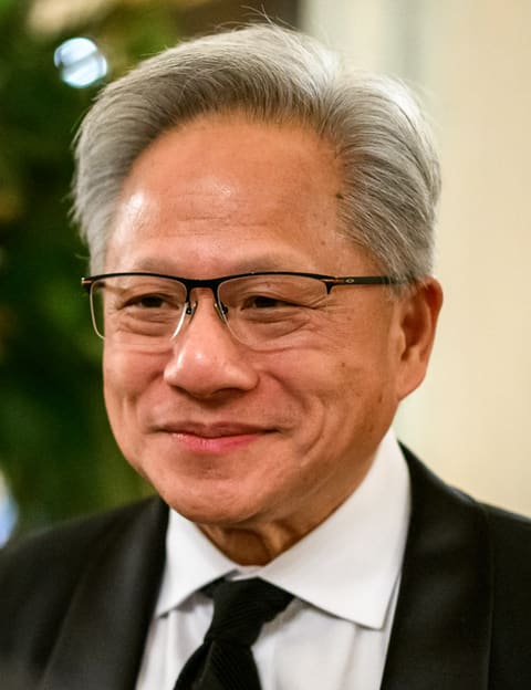 Retrato: Jensen Huang