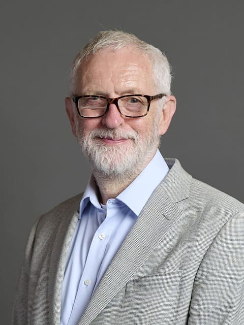 Retrato: Jeremy Corbyn