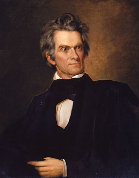 Retrato: John C. Calhoun