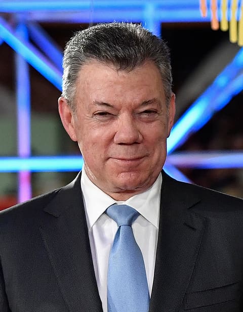 Portrait of Juan Manuel Santos