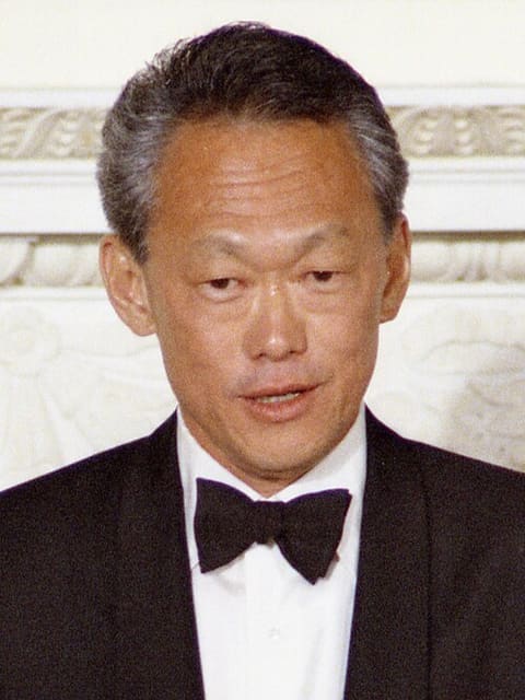 Retrato: Lee Kuan Yew