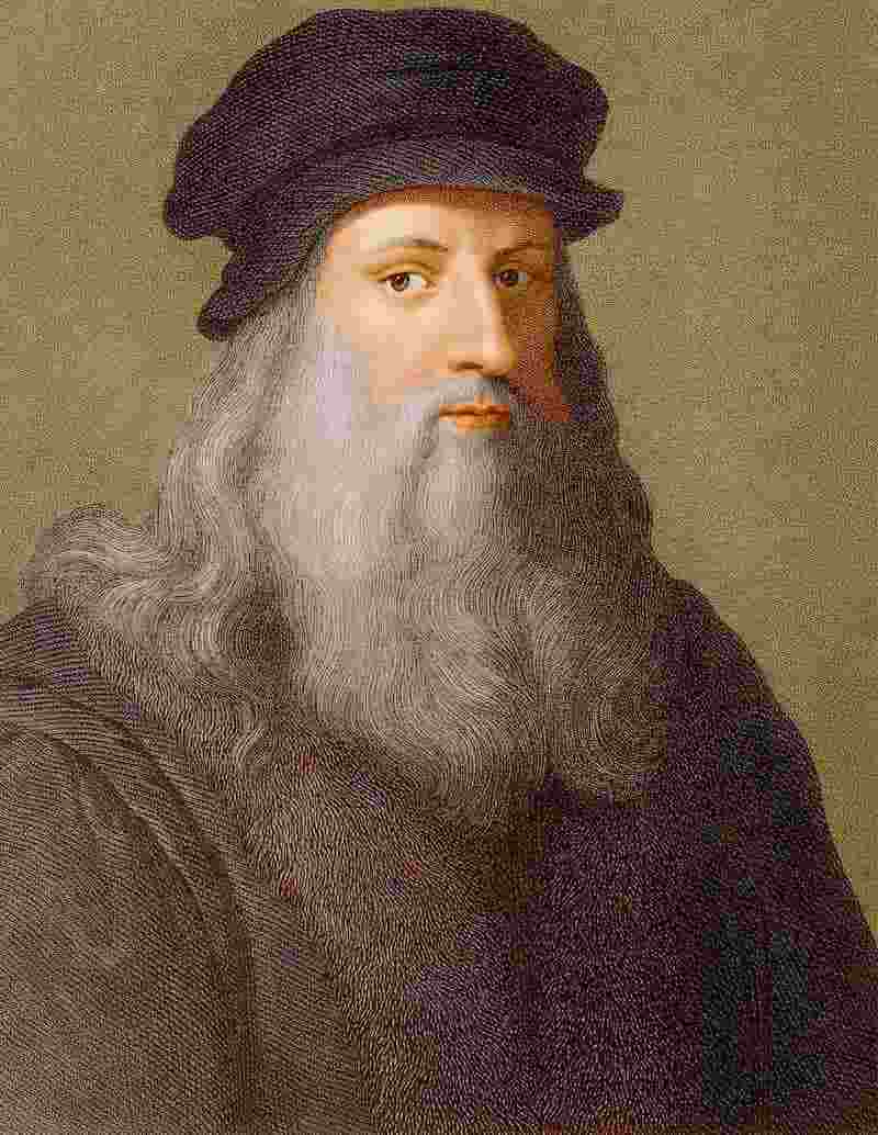 Retrato de Leonardo da Vinci