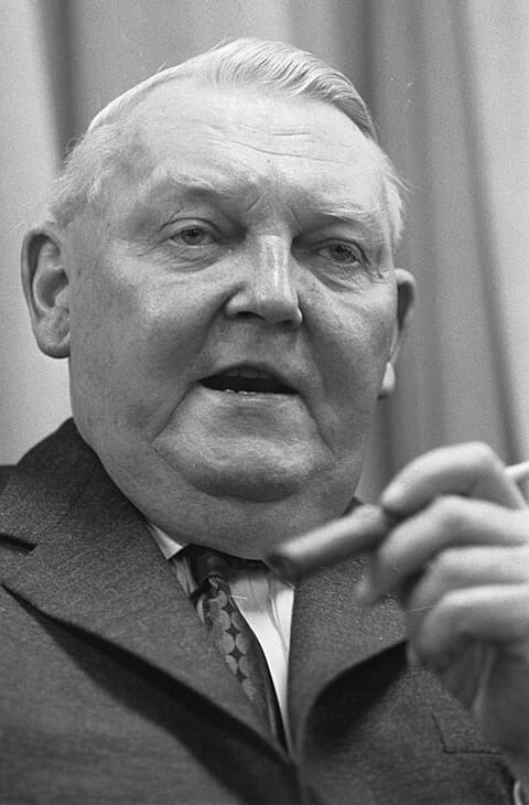 Retrato: Ludwig Erhard